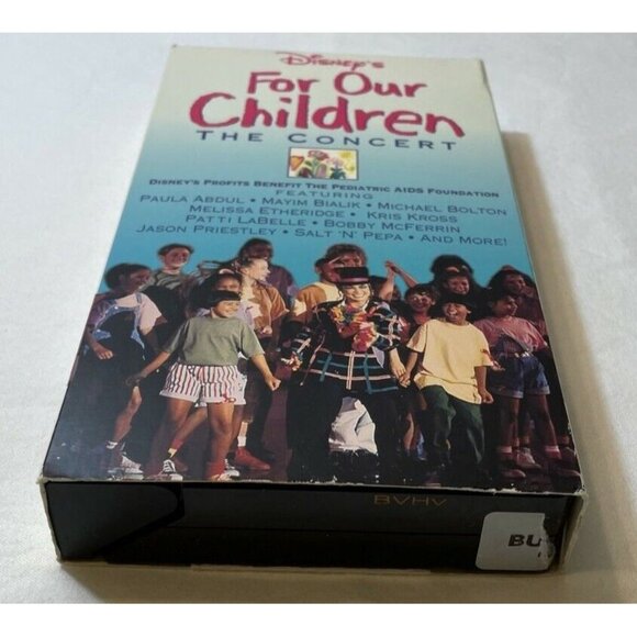 For Our Children: The Concert (VHS, 1993)  Paula Abdul - Please Read - Picture 5 of 12